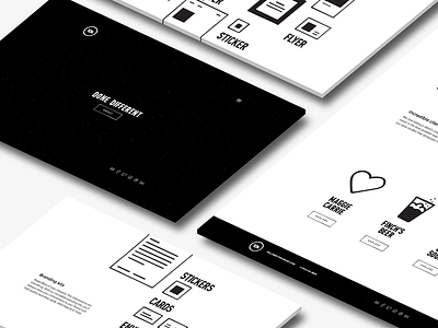 Introducing Ten Grand 10k agency black black and white design done different monochrome responsive ten grand website white