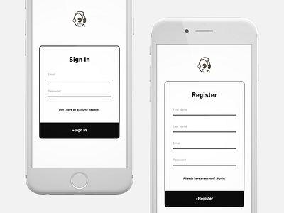 Sign Up / Register 001 concept dailyui kidrobot register sign up ui