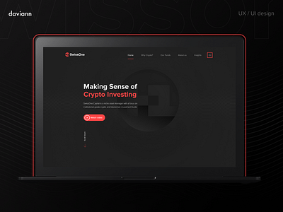 SwissOne | Corporate website corporate website crypto design interface ui ui design user experience user interface ux ux design uxui web website