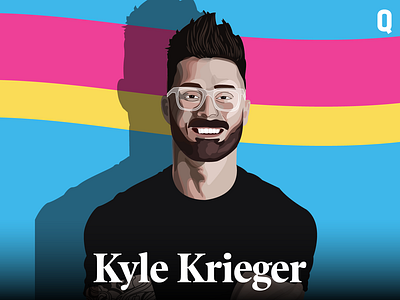 Portraits of Pride - Kyle Krieger branding design illustration social media vector
