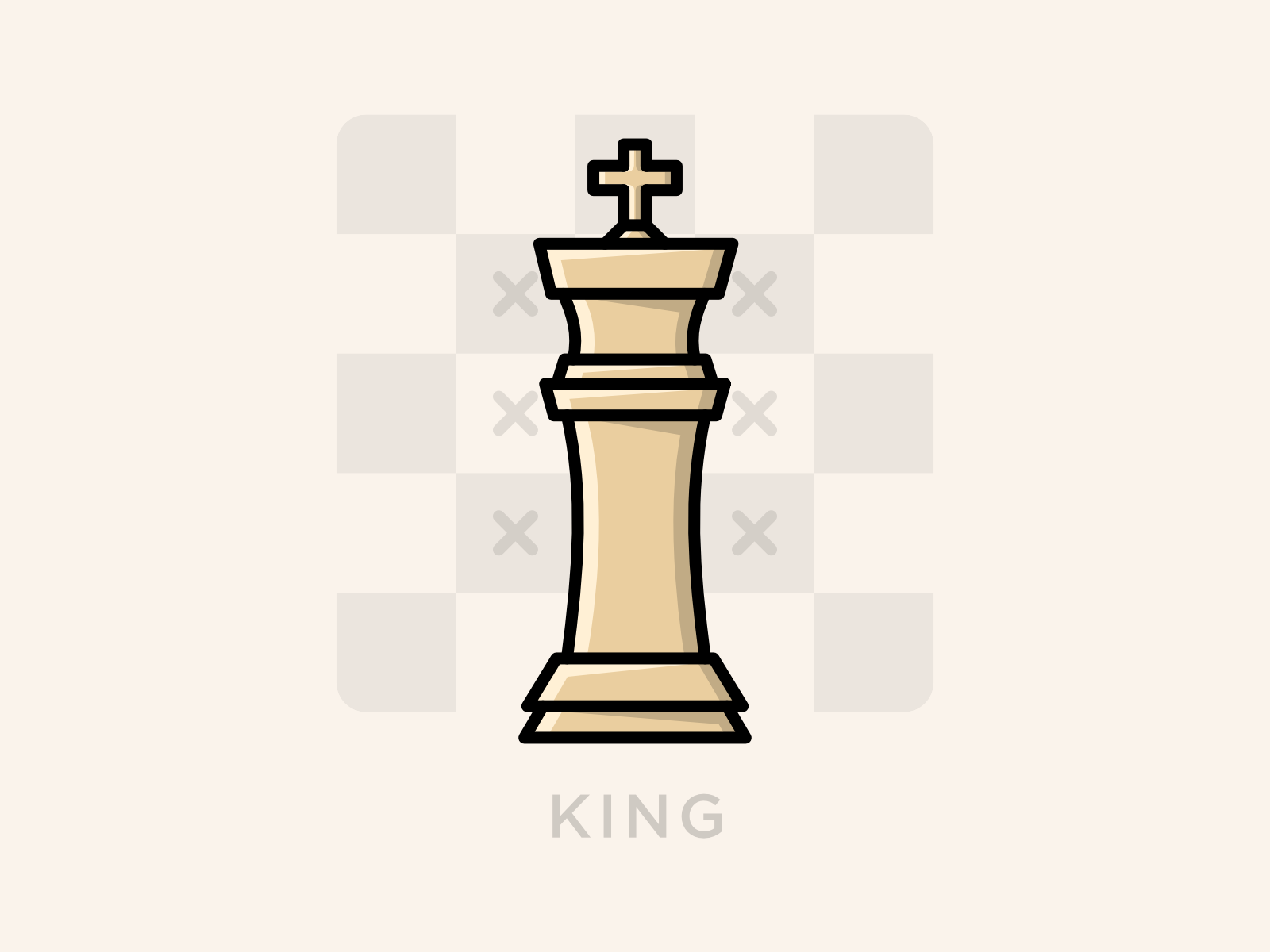 Chess King Queen 2D