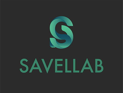 SAVELLAB branding design illustration logo typography vector