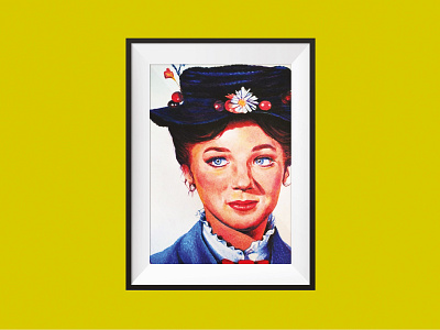 MaryPoppins design digitalart illustration poster