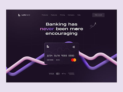 LyfeCard | Banking bank banking card concept conceptui credit credit card debit debit card design money ui uiux ux