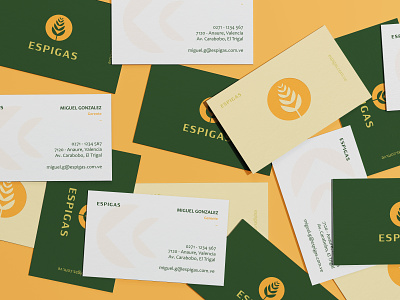 Business Card - Espigas branding businesscard graphic design identidadvisual logo papeleria