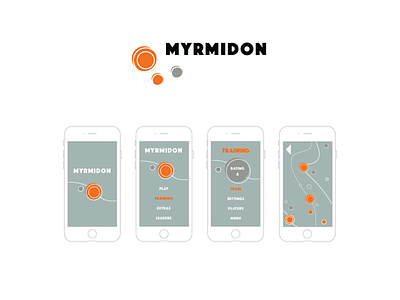 UX/UI Design: Myrmidon app design ui ux