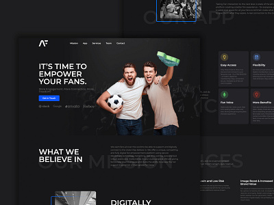 Arena Fans Design & Development sports ui ux web design