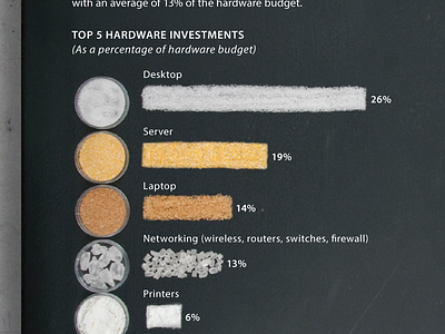 Photo Infographic: 2014 IT Budget Report flat illustrator report science spiceworks technlogy