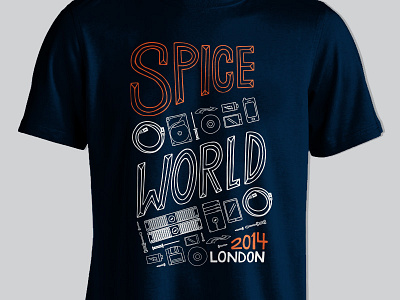 SpiceWorld London 2014. hand lettered spiceworks spiceworld