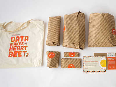 Data Makes My Heart Beet: Master Chef Level. b2b campaign marketing packaging spiceworks
