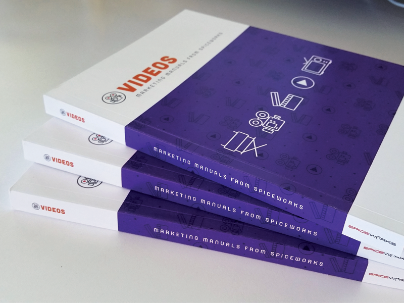 Marketing Manuals from Spiceworks spiceworks series publications marketing manuals video