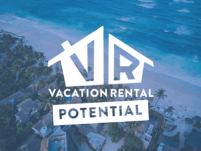 Vacation Rental Potential Logo. ae custom typography expedia homeaway vacationrentals