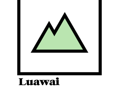 Luawai Mountain Design adobe adobe illustrator graphic design shirt design