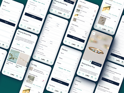 Ecommerce Concept checkout ecommerce ecommerce app ecommerce design ecommerce shop jewelry product page