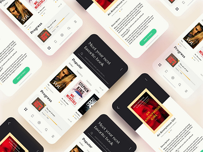 Goodreads - Appdesign app appdesign book color creative design icon kit minimal ui ui ux uidesign ux xd