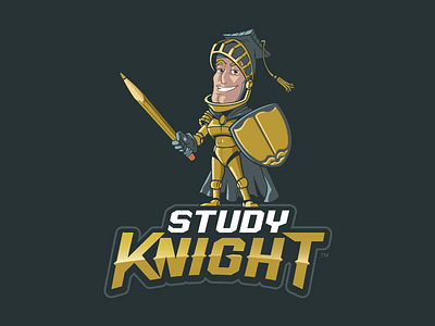 Mascot and Logo Design for StudyKnight™