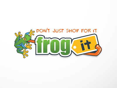 Frogit Logo animal mascot frog logo logodesign mascot word mark