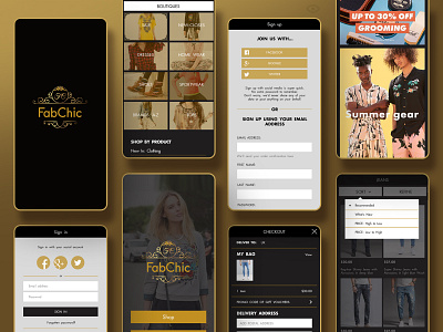 FabChic Application — Shop & Marketplace