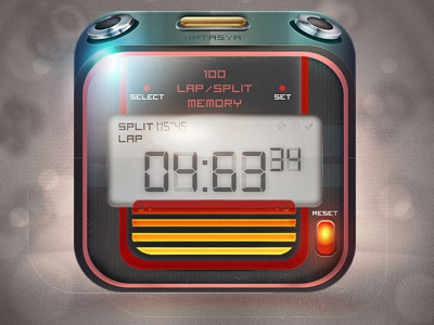 Stopwatch Icon app icon icon lcd stopwatch timer