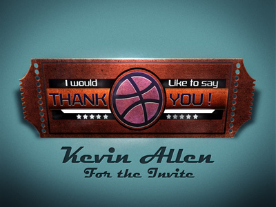 Thank you Kevin Allen invite thank you thanks