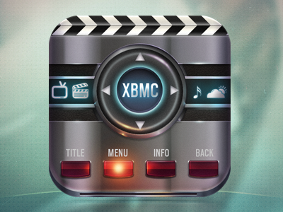 Media Center Remote icon cinema clipboard icon movies