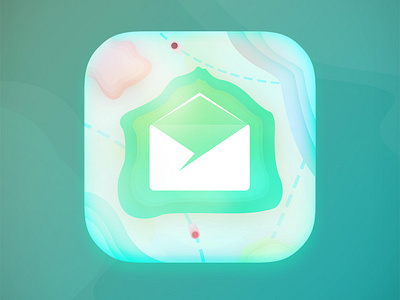 Mail icon android app dots green icon ios mail mail app photoshop