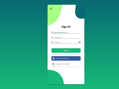 Daily UI #1 - Sign Up