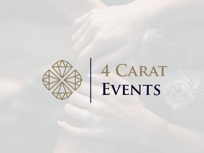 4carat Event Identity branding design logo logo a day logo design