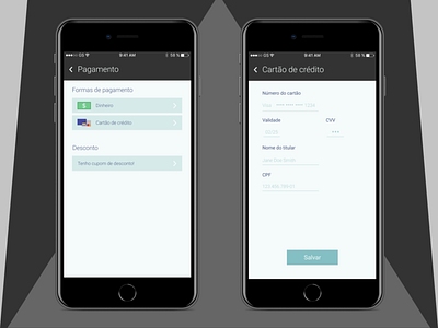 Daily UI #002 - Credit Card Checkout credit card dailyui figma ios iphone mobile payment portugues portuguese ui ui ux design ui kit