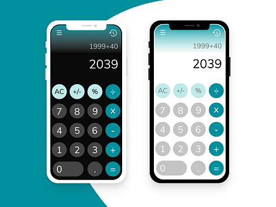 Calculator: Daily UI #004 calculator dailyui figma iphone ui