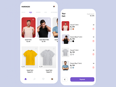 E-commerce  app product page