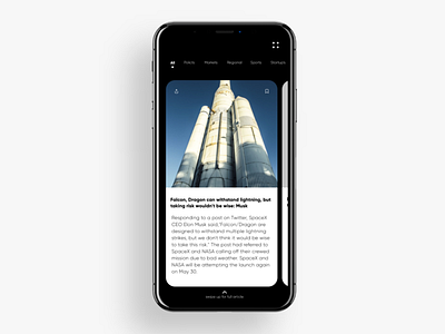 News App Design