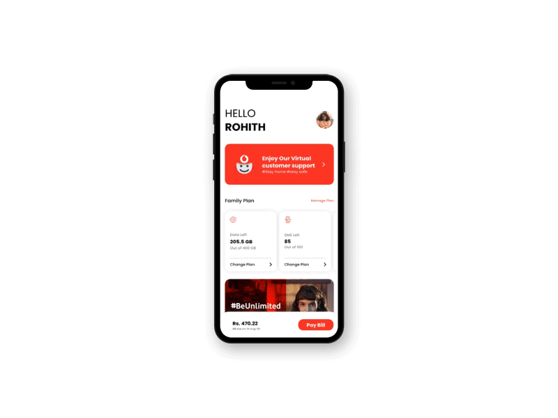 Post Paid Bill Payment designer designers interaction interaction design interactive minimal motion ui ui ux uidesign uiux uiux design uiux designer user experience ux uxdesign
