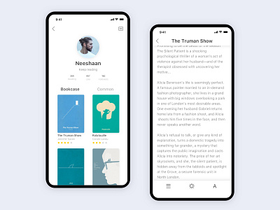 New Bookstore 2 app books read ui