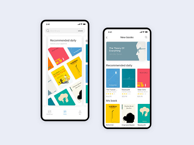 New Bookstore4 app books icon ui