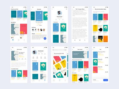 New Bookstore8 app books design read ui ux