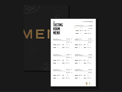 Menu_Design black and white layout local logo mark menu modern sans serif serif type typography vodka