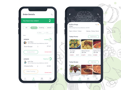 Online food delivery platform app delivery design food mobile app mobile design restaurant ui ux