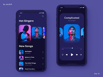music App app ui