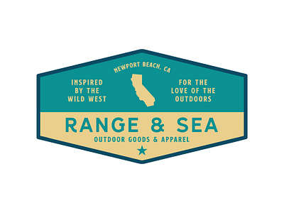 Range & Sea - California Patch