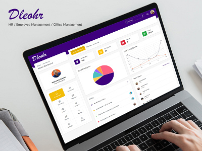 Dleohr - Leave & Employee Management Bootstrap 4 Admin Template admin dashboard admin template bootstrap admin template employee management template leave management template