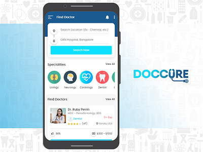 Doccure - Doctor Appointment Booking Mobile App Template