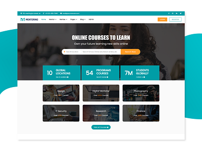 Mentoring - eLearning, Learning management system template