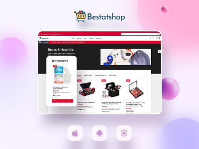 Bestatshop - eCommerce Shopping Website + Admin Panel