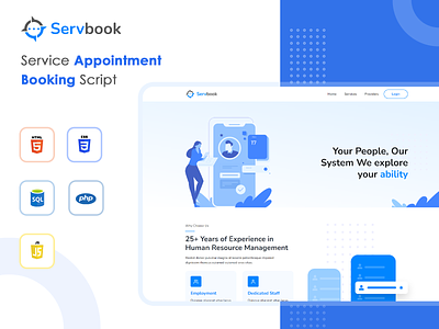 Servbook - Service Appointment Booking Script appointment booking service booking