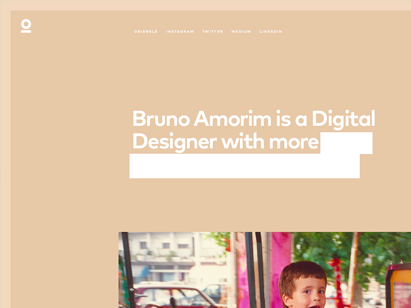 New Personal Website Soon! designer digital bruno amorim website personal