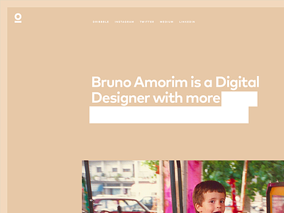 New Personal Website Soon! bruno amorim designer digital personal website