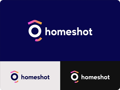 Homeshot - Real estate photography Logo, Brand Identity branding camera design graphic design home house logo photography real estate vector