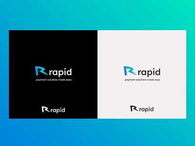 Rapid - payment solutions logo, Brand Identity