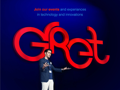 Gret - Storytelling for Better Growth convention dezinewings entrepreneurship events innovations organization podium speech talk technology